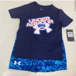 Under Armour Boy Short Tee Set Outfit 5120